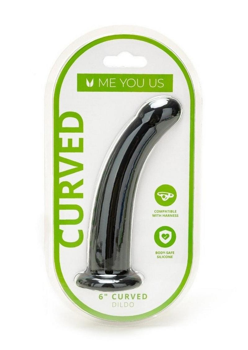 Me You Us Curved Silicone Dildo Wirth P-Spot Stimulator