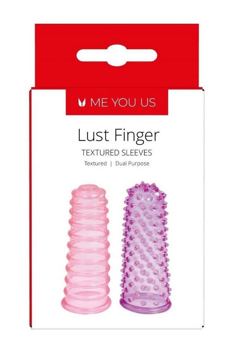 Lust Finger ME YOU US lust Textured Sleeves