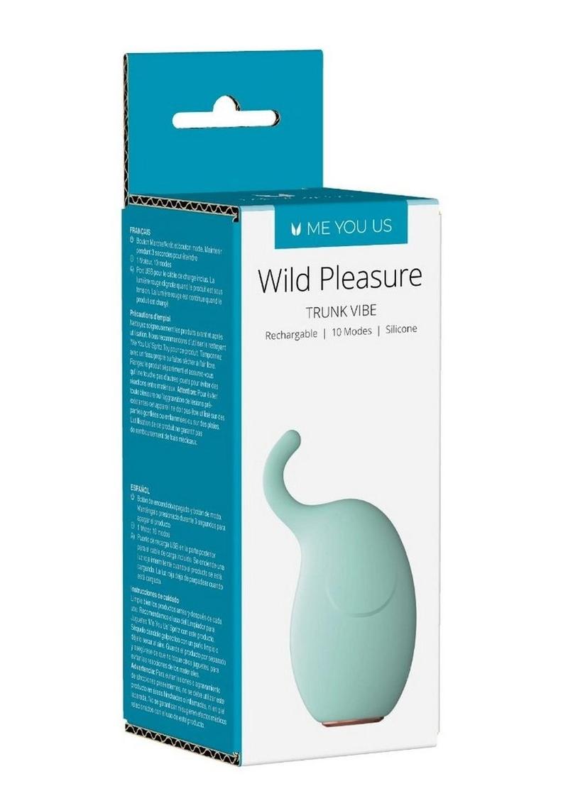 Me You Us Wild Pleasure Trunk Vibe 10 Mode Silicone Stimulator