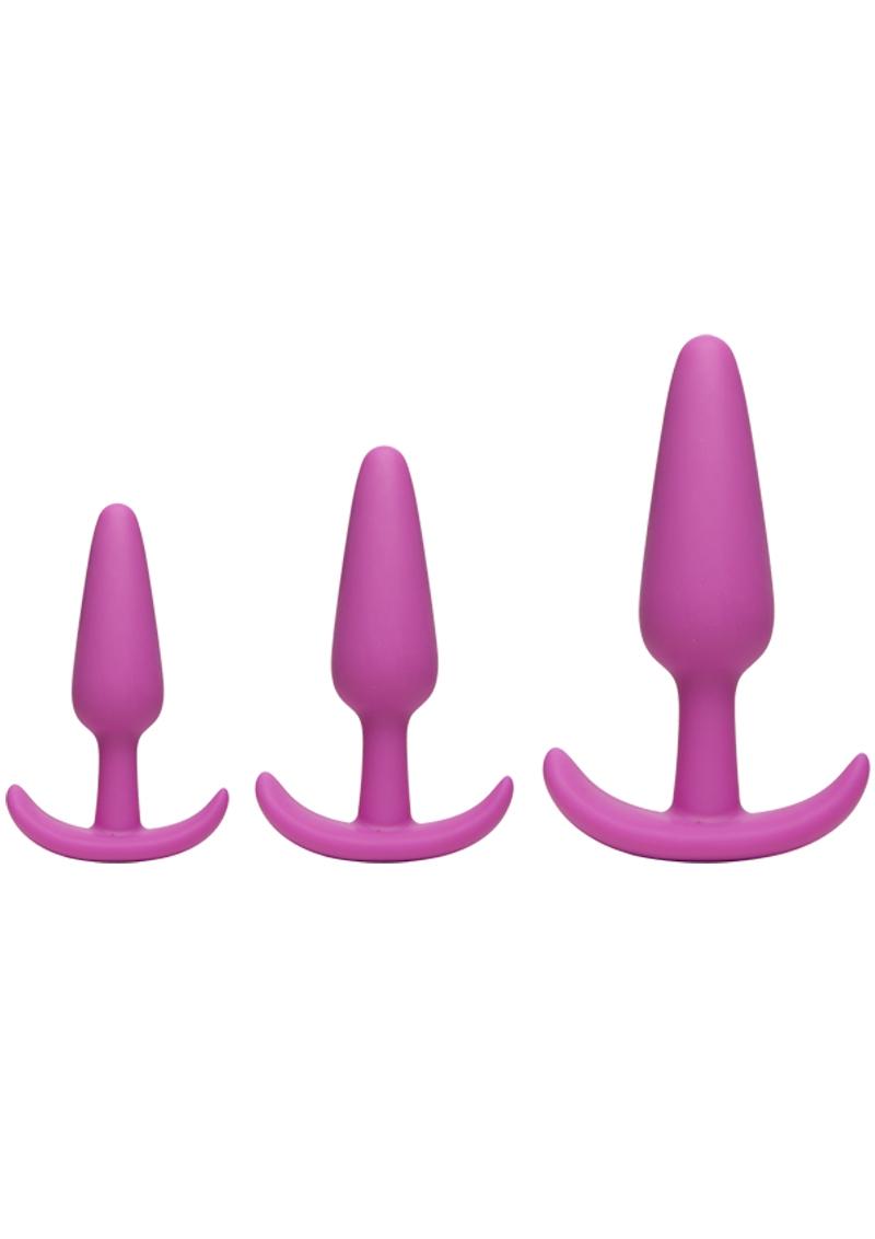 Mood Naughty 1 Trainer Silicone Anal Plug 3 Piece Set