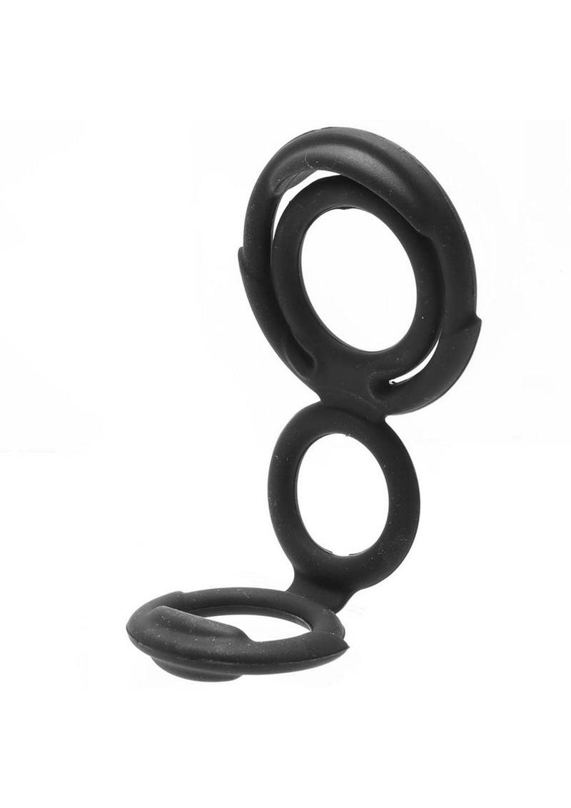My Cockring Double Loop Silicone Cockring for Enhanced Firmness