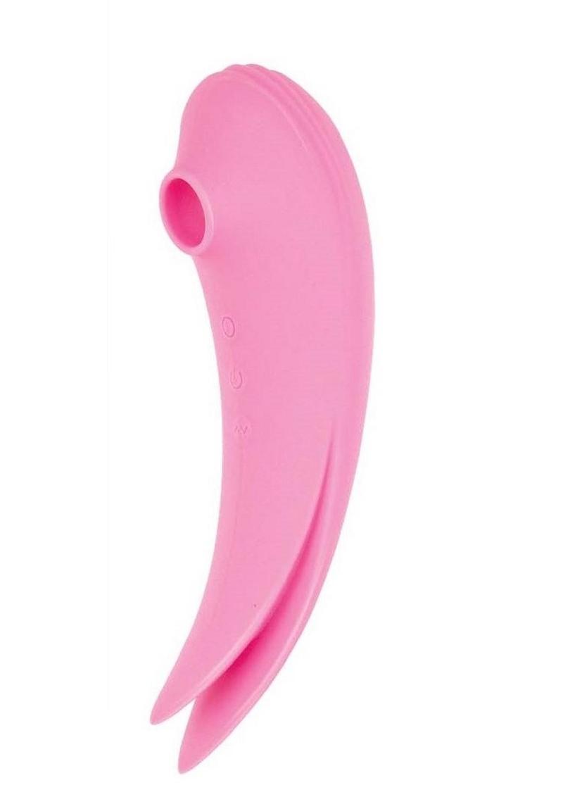 Mystique Suction Vibe Rechargeable Silicone Massager