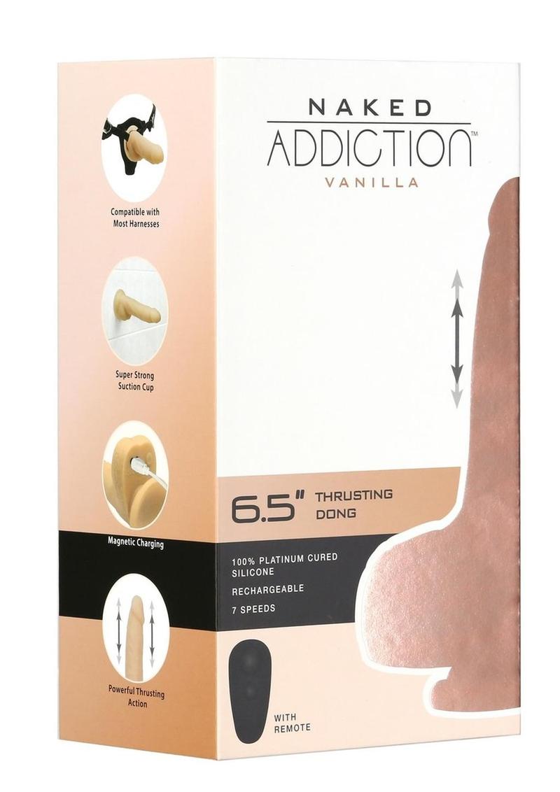 Naked Addiction Thrusting Dildo