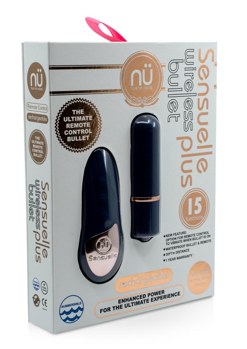 Nu Sensuelle Wireless Bullet Plus with Remote Control Vibrators