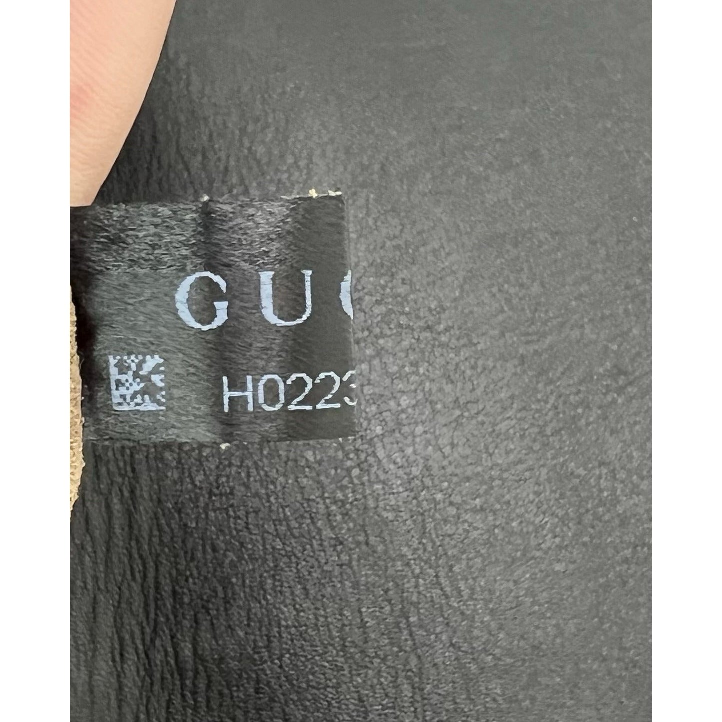 Sac bandoulière Gucci GG Supreme Web Padlock noir