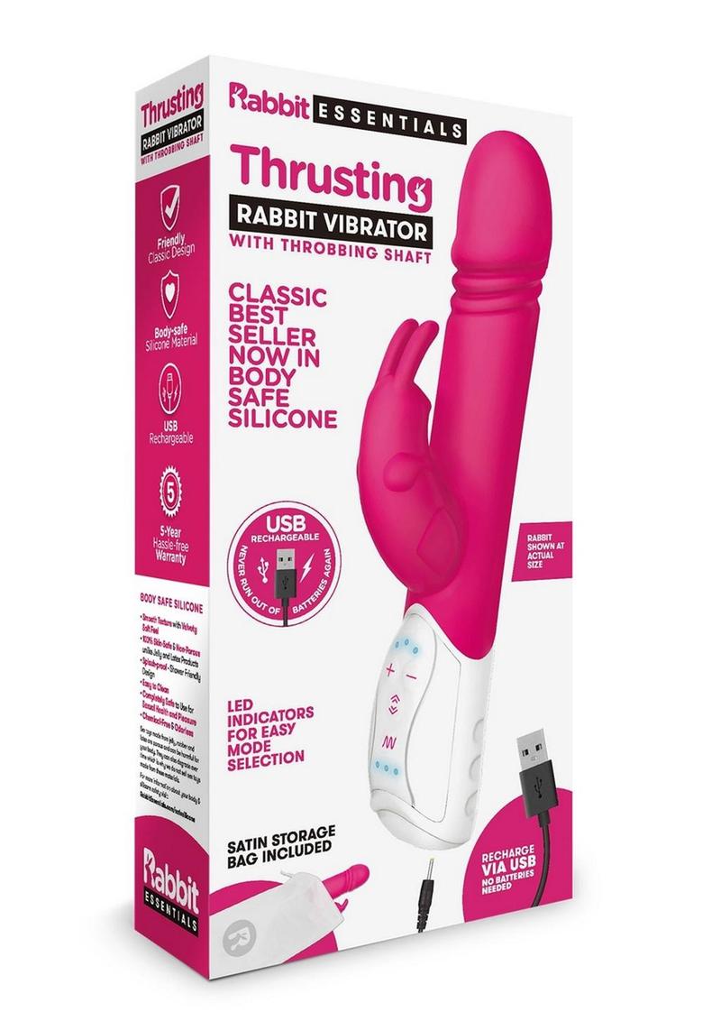 Essentials Thrusting Rabbit Vibrator