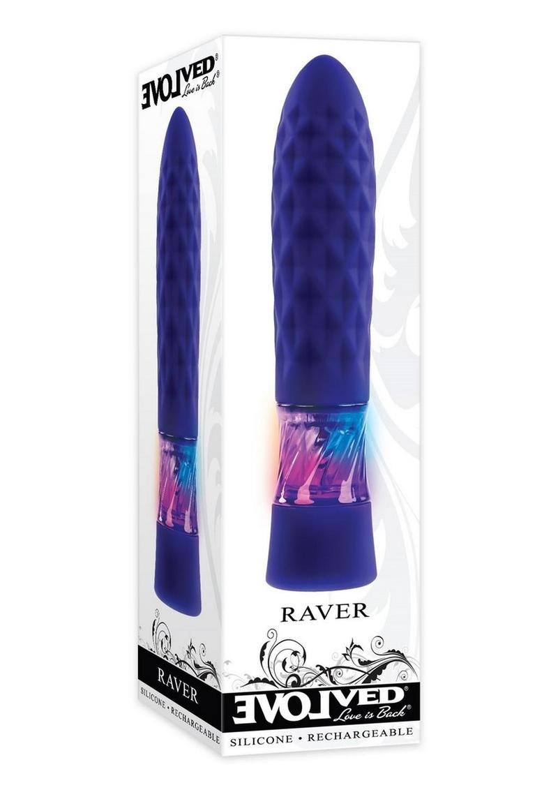 Raver Rechargeable Light Up Vibrating Bullet