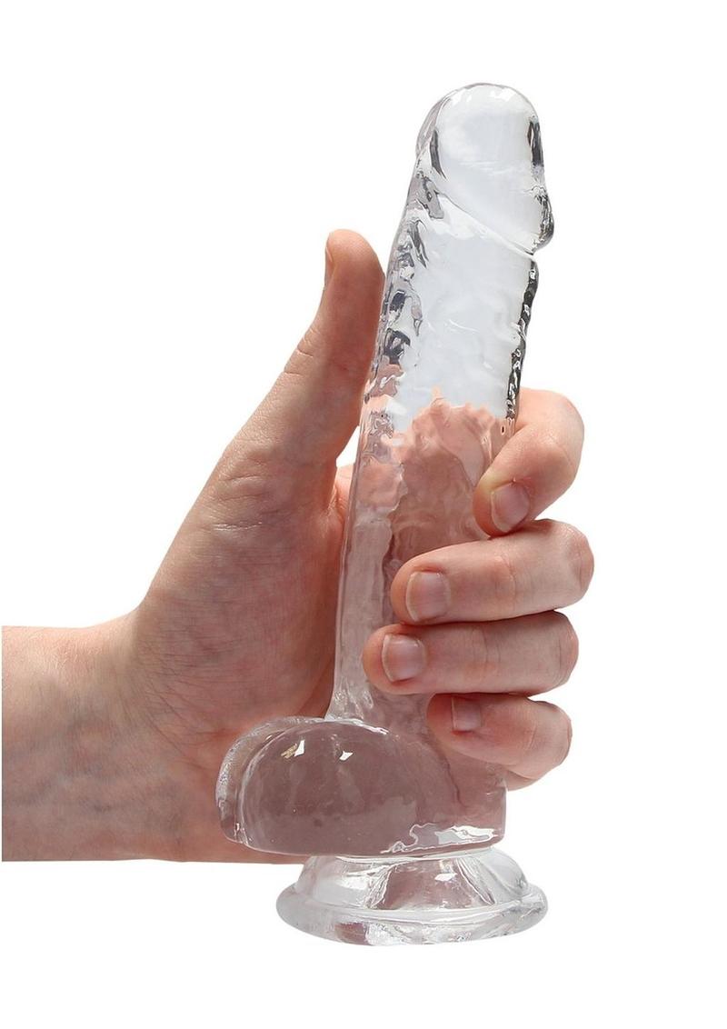 RealRock Crystal Clear Realistic Dildo