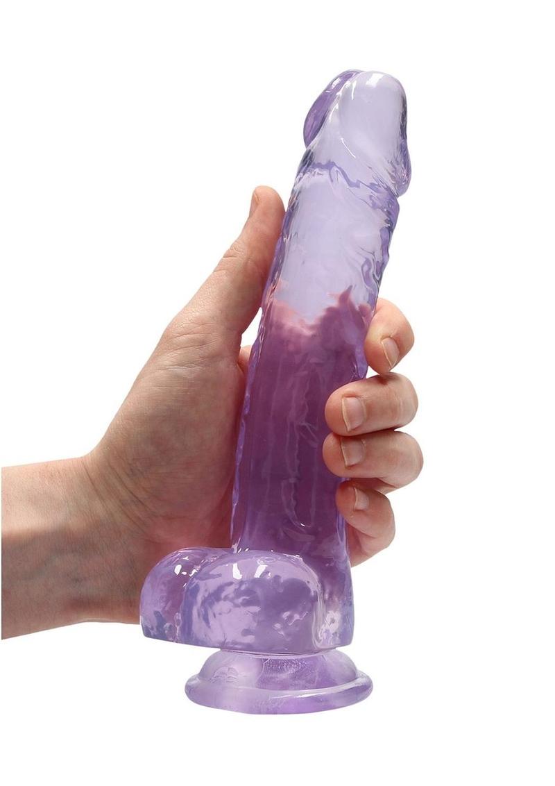 RealRock Crystal Clear Realistic Dildo