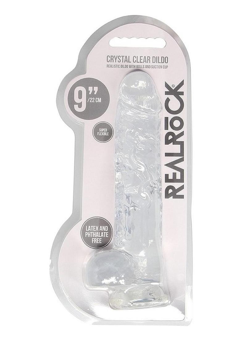 RealRock Crystal Clear Realistic Dildo