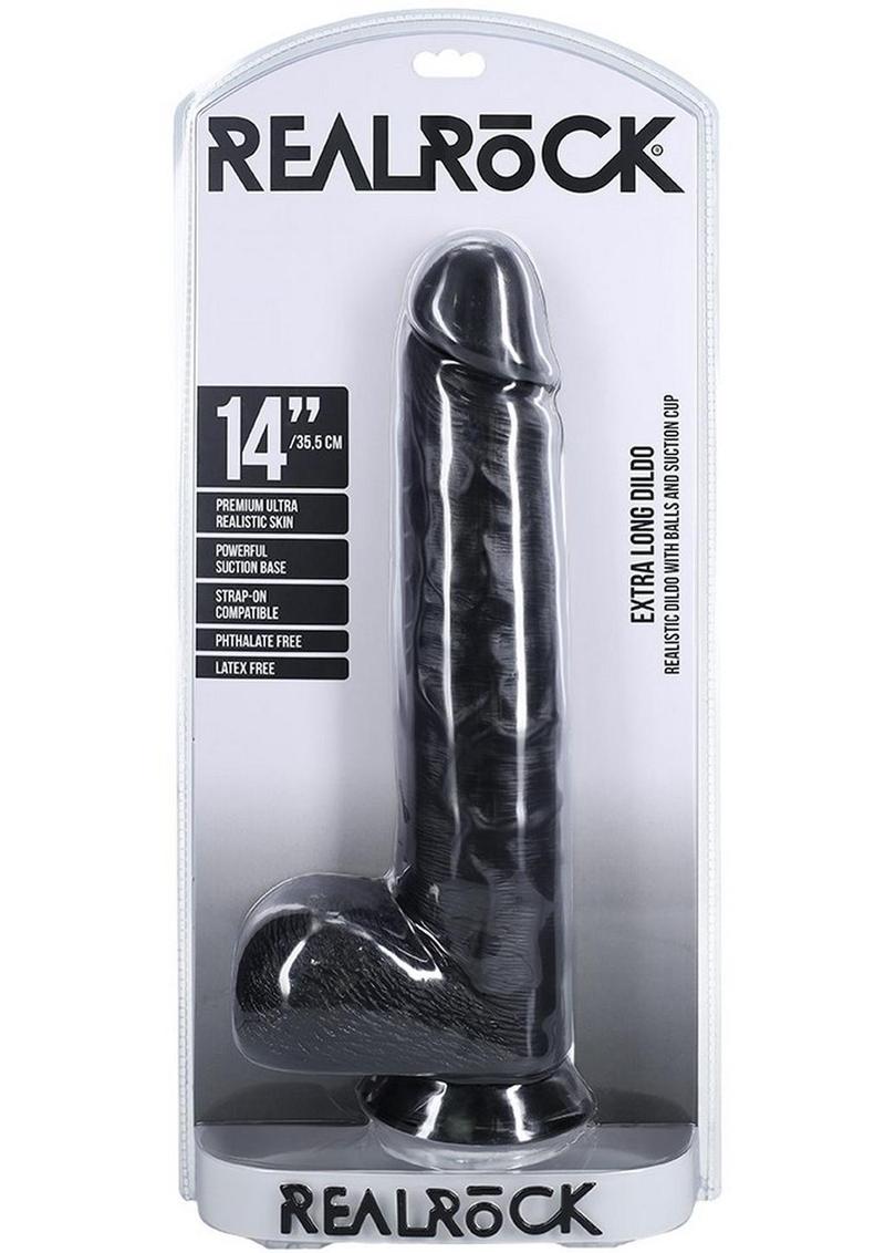 RealRock Ultra Realistic Skin Extra Large Straight Dildo