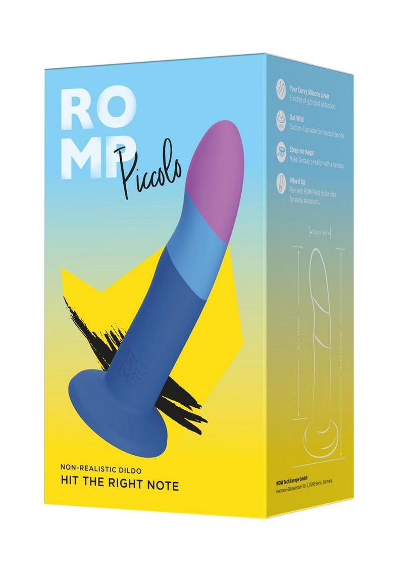 ROMP Piccolo Silicone Dildo Non Realistic