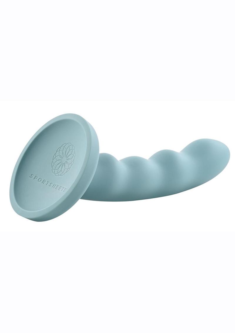 Sportsheets Sage Silicone Curved And Suction Cup G-Spot Dildo