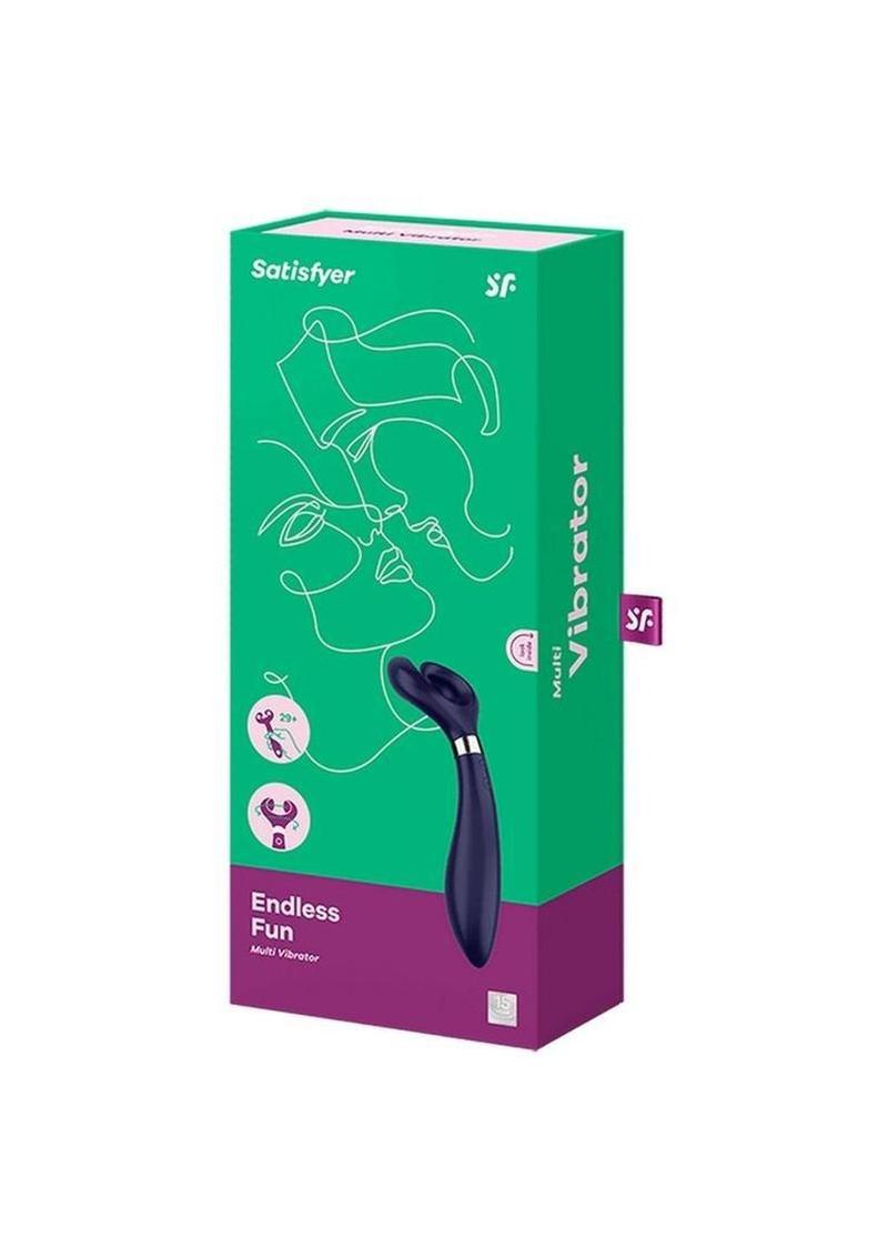 Satisfyer Endless Fun Multi Silicone Dual Stimulation Vibrator