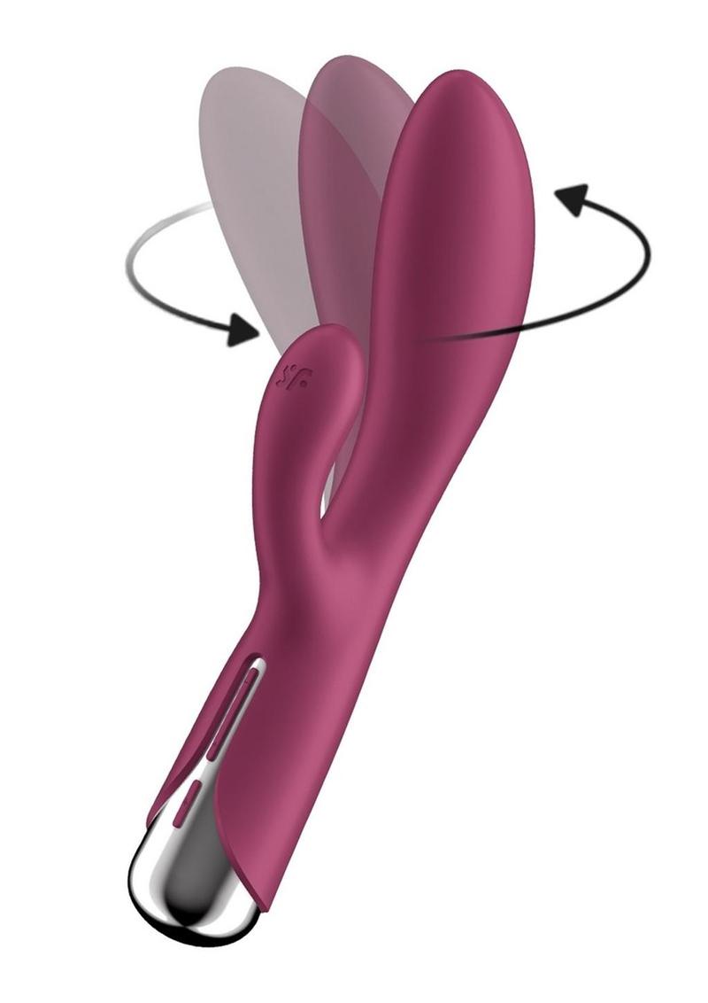 Spinning Rabbit Satisfyer Silicone Rabbit Vibrator