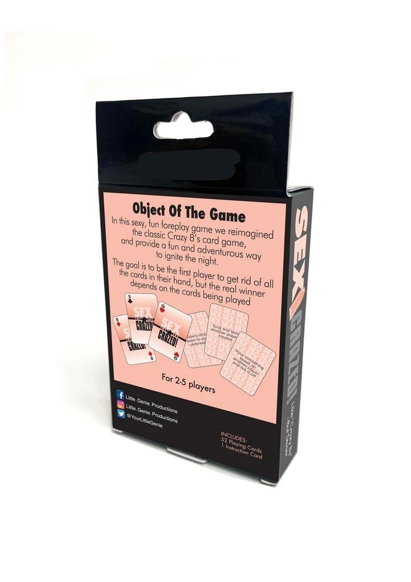 Adult Couples Card Game Like Crazy Sex Crazed