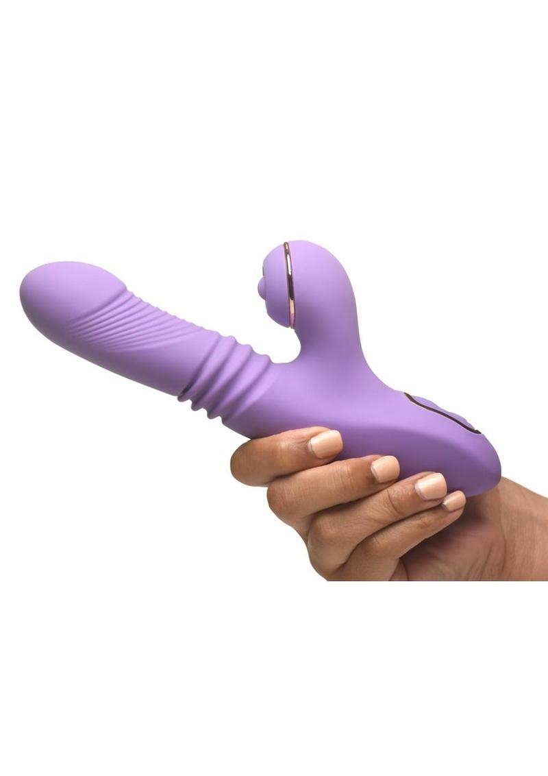 Shegasm Pro Thrust Max Silicone Thrusting & Pulsing Rabbit