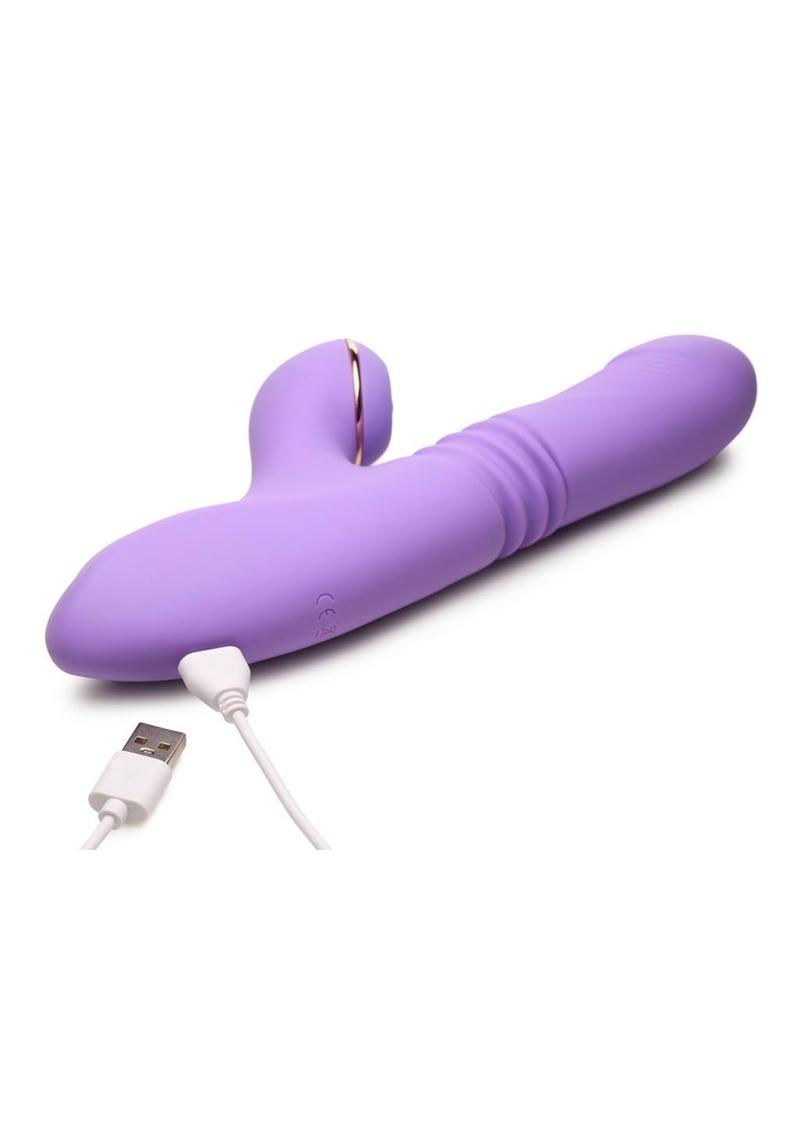 Shegasm Pro Thrust Max Silicone Thrusting & Pulsing Rabbit
