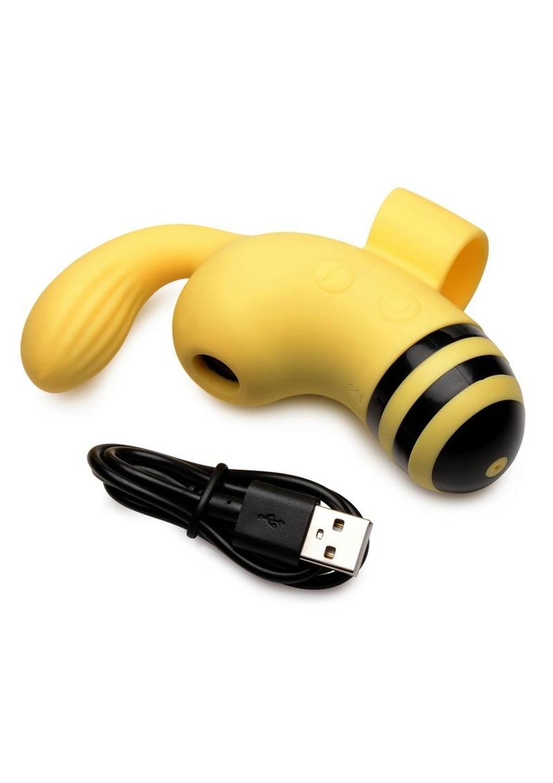 Sucky Bee Clitoral Rechargeable Stimulating Finger Vibe