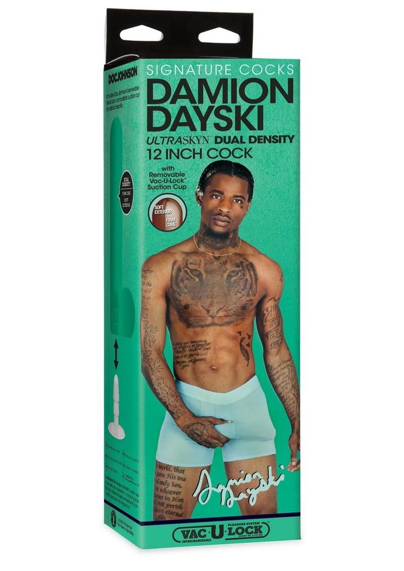 Damion Dayski Ultraskyn Dual Density With Vac-U-Lock Suction Cup