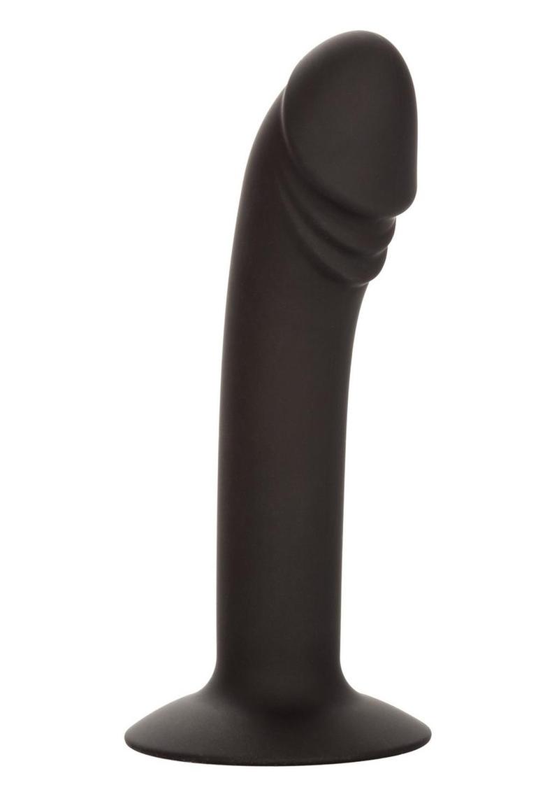 CalExotics Silicone Curved Anal Stud Smooth Flexible Anal Dildo