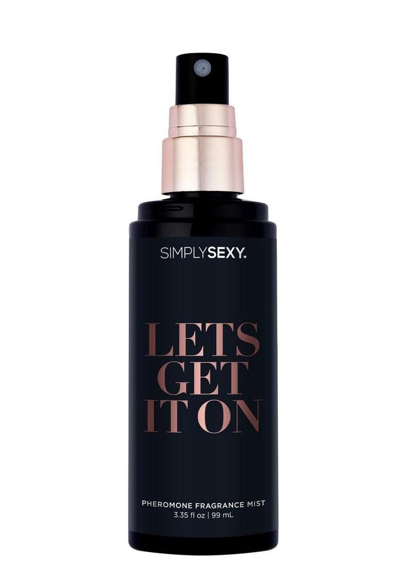 Simply Sexy Lets Get It On Pheromone Fragrance Mist
