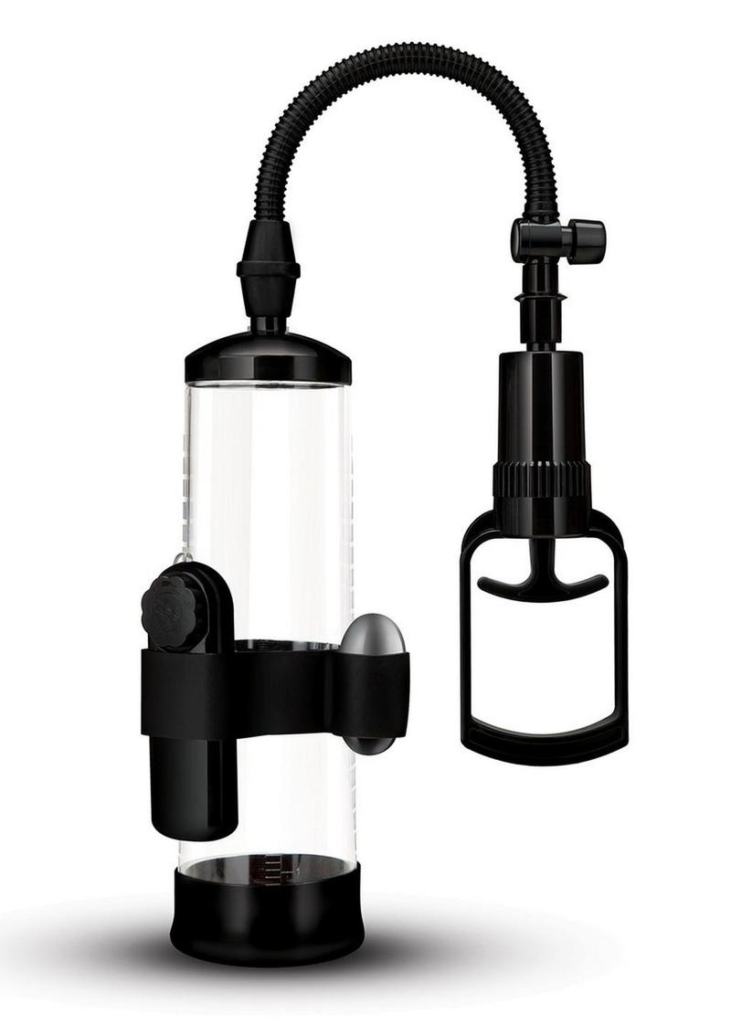 Size Up All-in-One Vibrating Trigger Penis Pump Stimulating Enlargement Kit