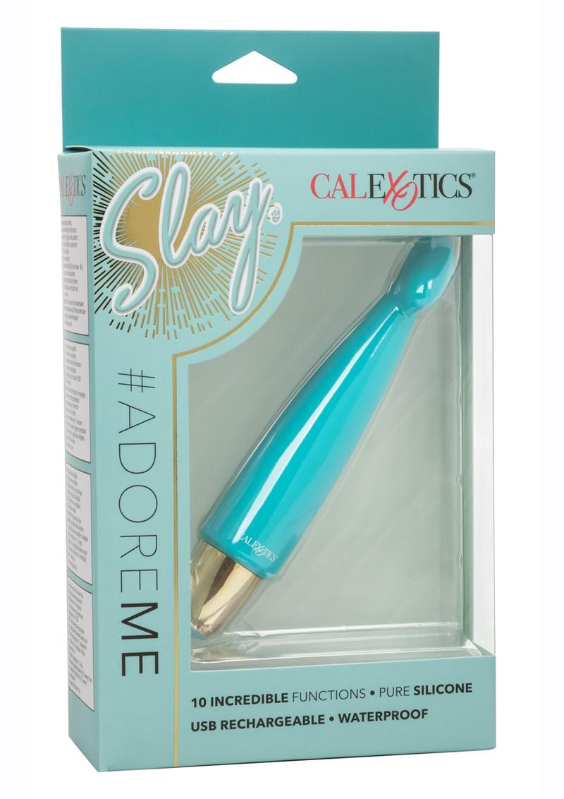 Slay Adore Me Rechargeable Silicone Massager 10 Vibrating Functions