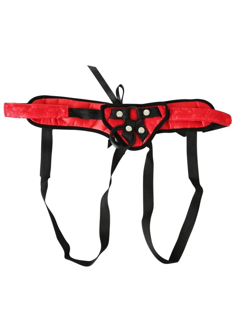 Sportsheets Sunrise Lace Corset Strap-On Adjustable Harness