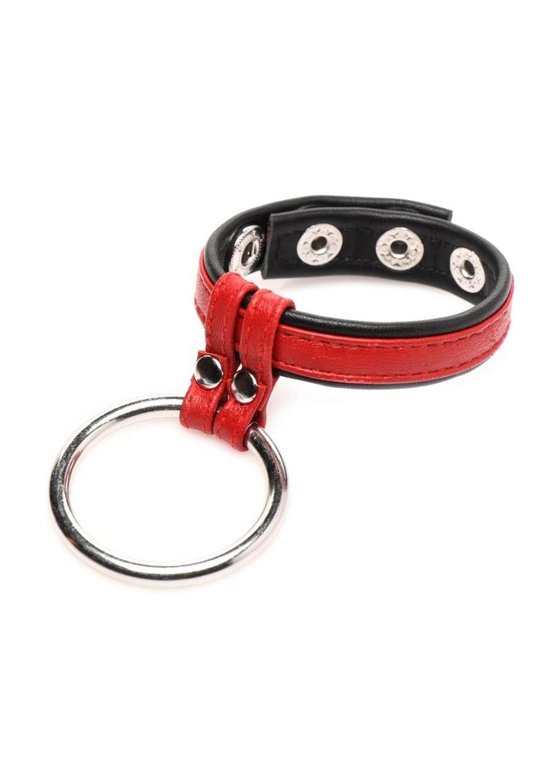 Strict Leather Premium Leather and Steel Cock and Ball Ring