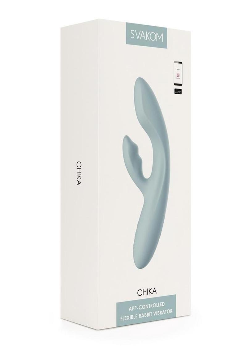 App Controlled Svakom CHIKA Flexible Rabbit Vibrator