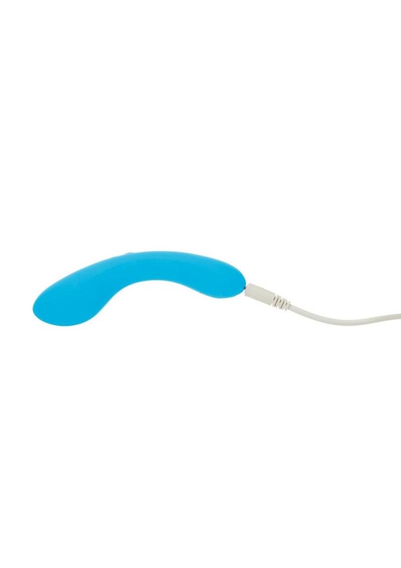 Swan Mini Swan Wand Rechargeable Silicone Glow in the Dark Massager