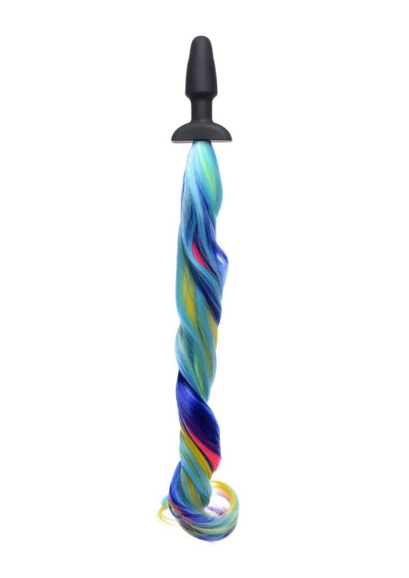 Tailz Hot Pink Pony Tail Anal Plug Fun and Flirty Anal Play Accessory