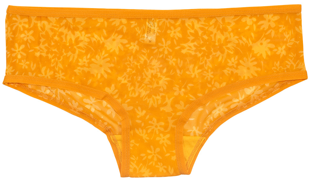 Cheerful Poppy Mesh Hipster – Stay-Put & XS–2X