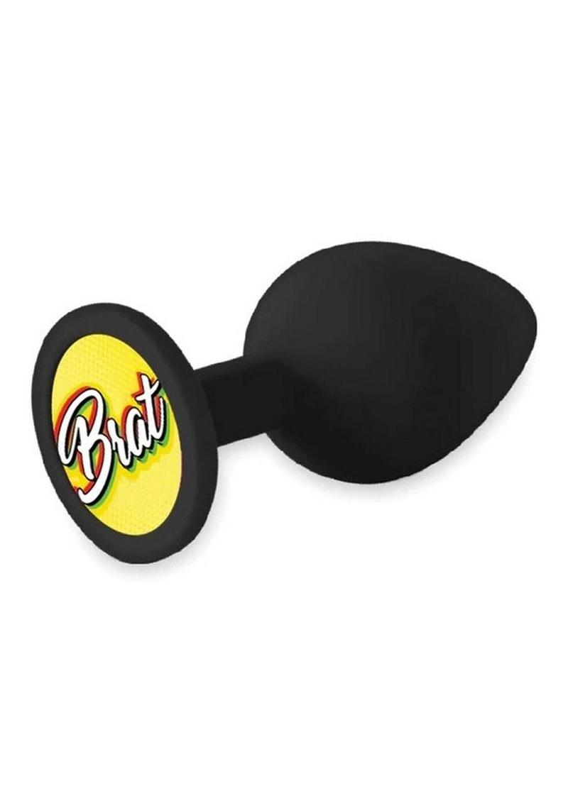 Booty Talk Silicone Butt Plug Brat