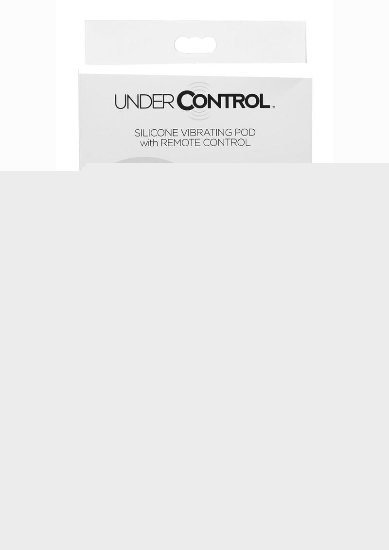 Under Control Rechargeable Silicone Vibrator