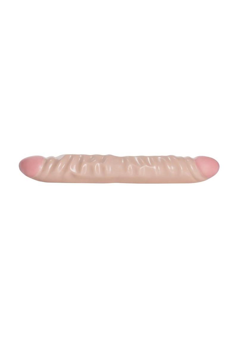 Ivory Duo Veined Double Dong