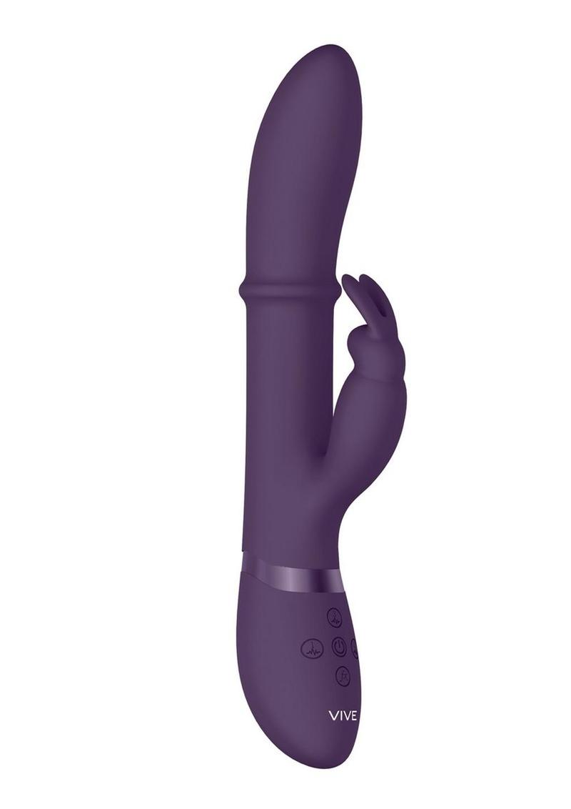 Vive Halo Rechargeable Silicone Ring Rabbit Vibrato