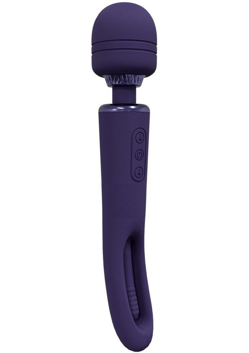Vive Kiku Rechargeable Double-Ended Wand with G-Spot Stimulator