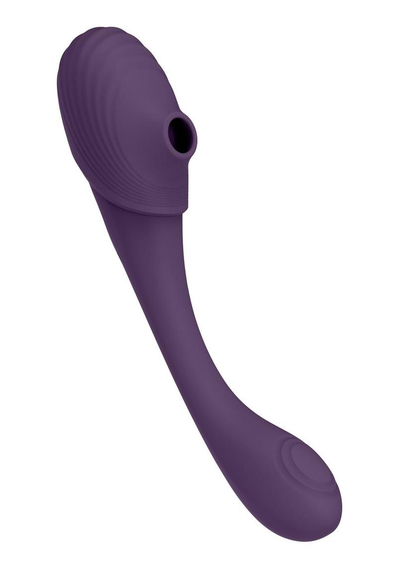 VIVE Mirai Dual-Ended Bendable Pulse Wave And Air Pressure Vibrator