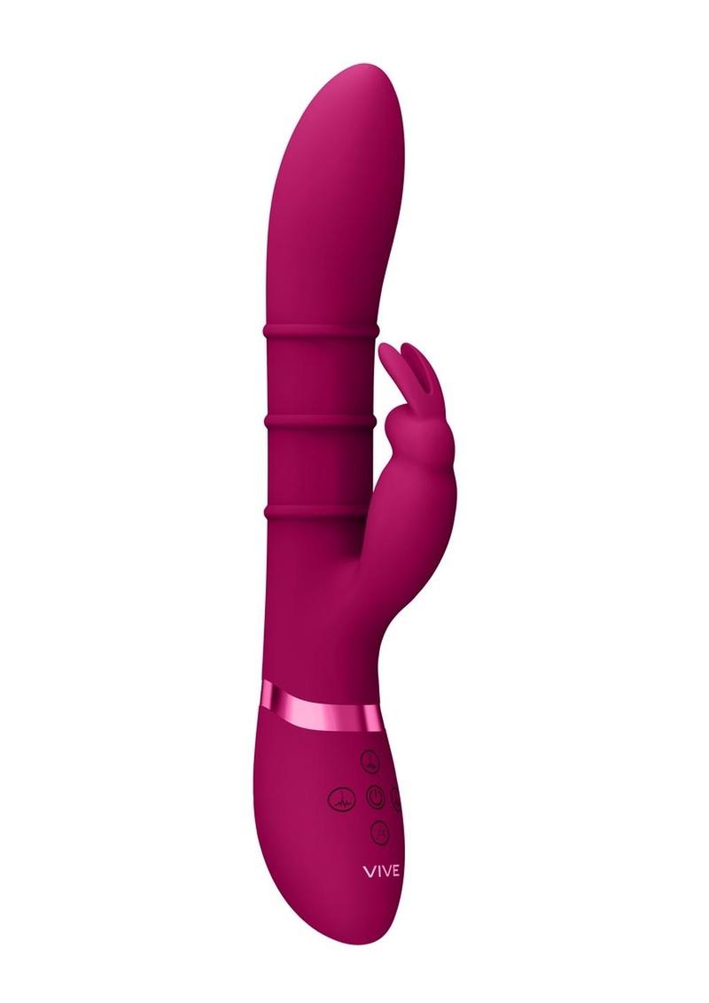 Vive Sora Rechargeable Triple Motor Up-and-Down Triple-Ring Rabbit