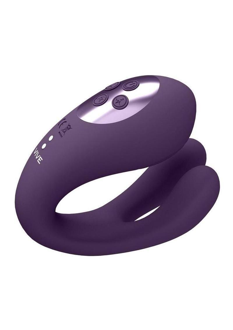 Yoko Vive Silicone Triple-Motor Dual Prongs And Clitoral Pulse