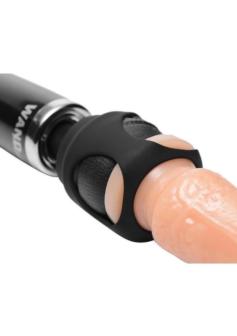 Wand Essentials Strap Cap for Large Wands Silicone Strap-On Attachment