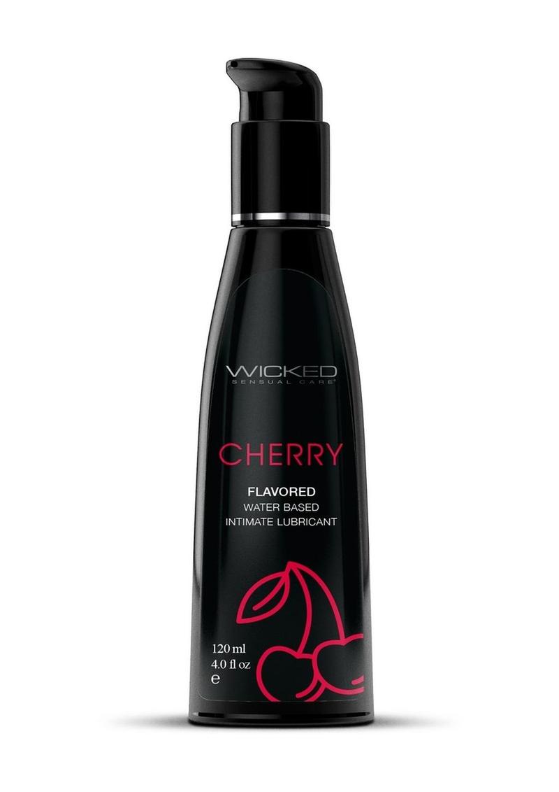 Wicked Aqua Cherry Flavored Water Based Lubricant