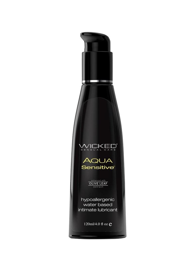 Wicked Aqua Sensitive Water Based Hypoallergenic Lubricant