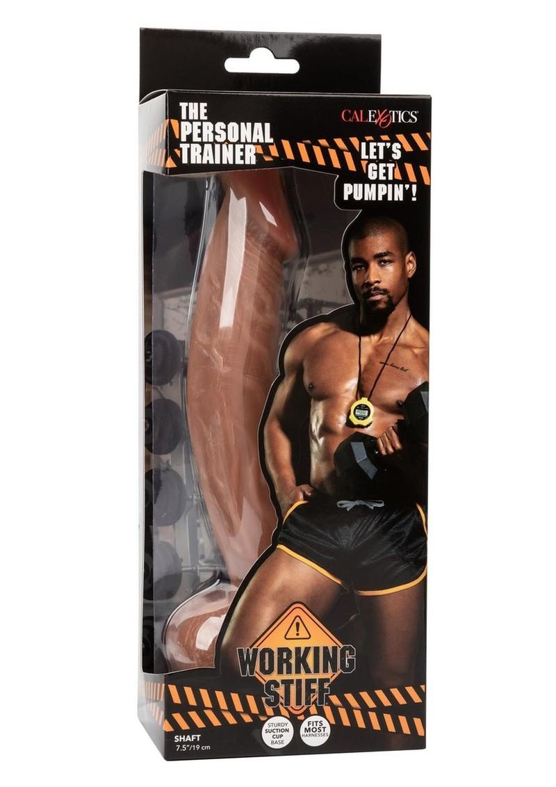 Working Stiff The Personal Trainer Realistic Posable Dildo With Suction Cup