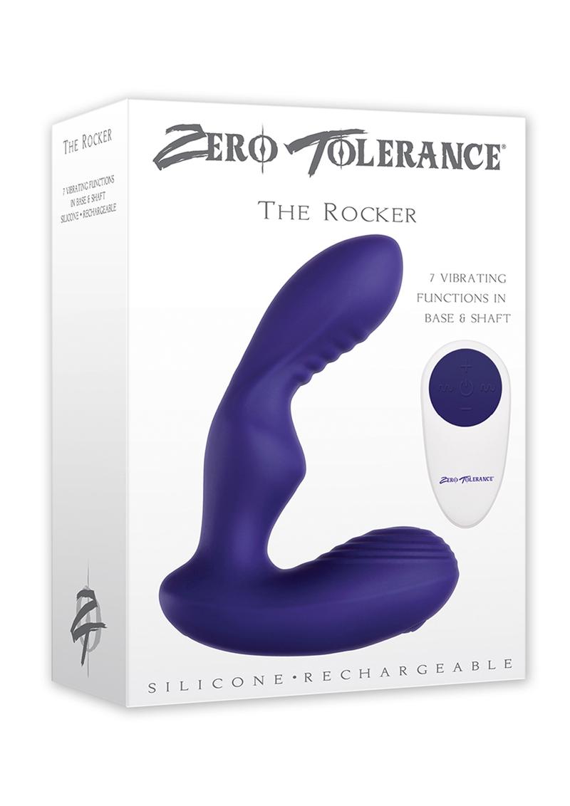 Zero Tolerance The Rocker Silicone Vibrating Prostate Massager