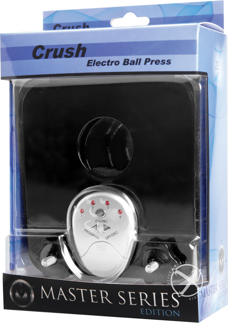 Zeus Crush Electro Ball Press Clamp and Shock Your Ecstasy
