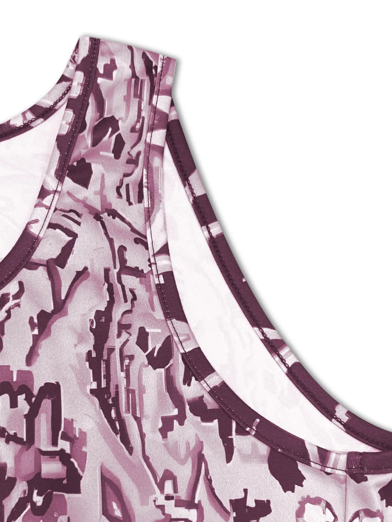 Printed Sleeveless Midi Dress