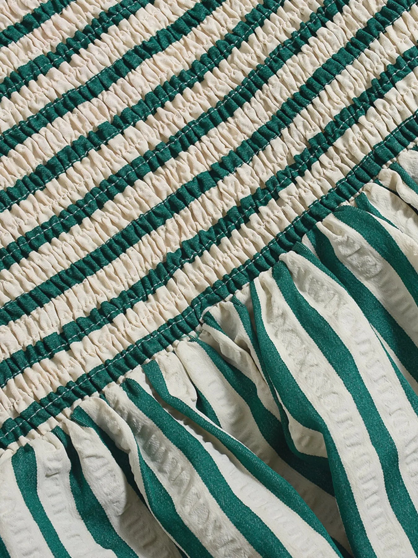 Striped Tube Mini Dress